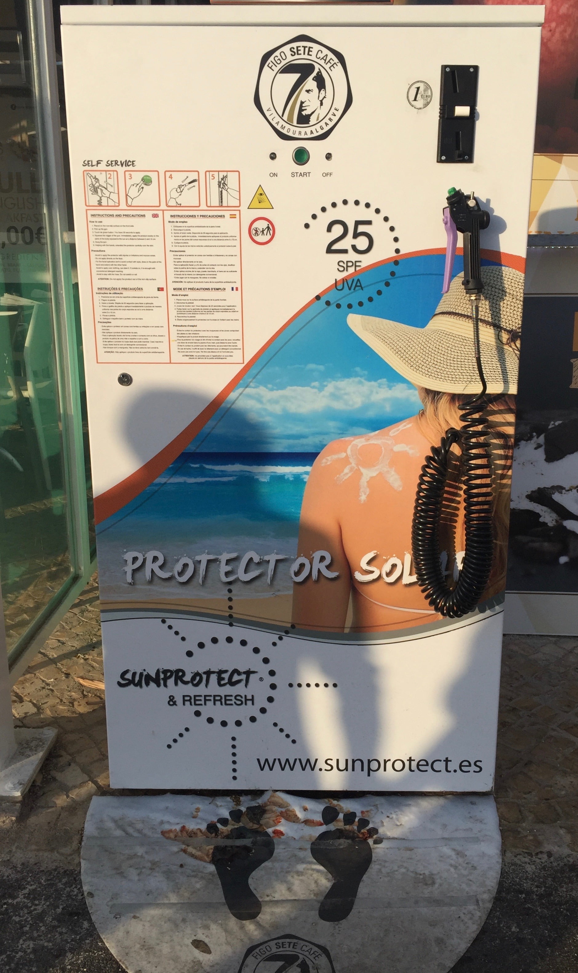 spray on sunblock